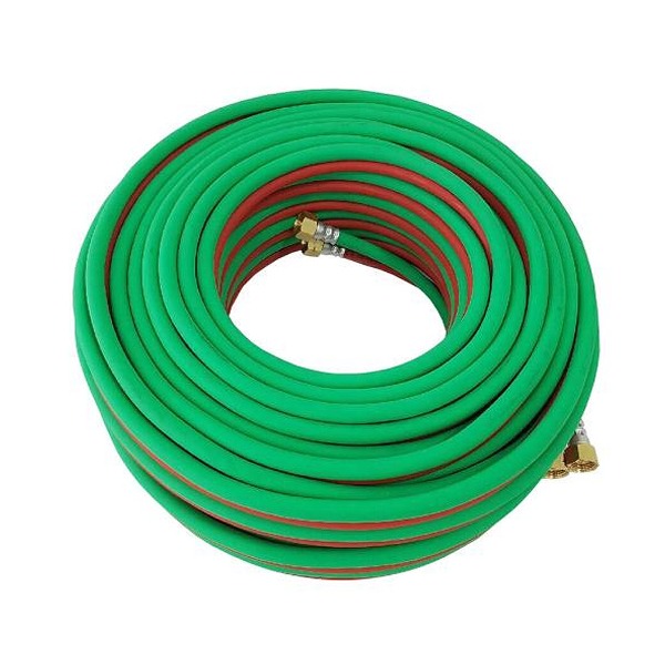 double cord hose oxygen cutting hose welding internal diameter 8 mm × 30 M (119-2423)