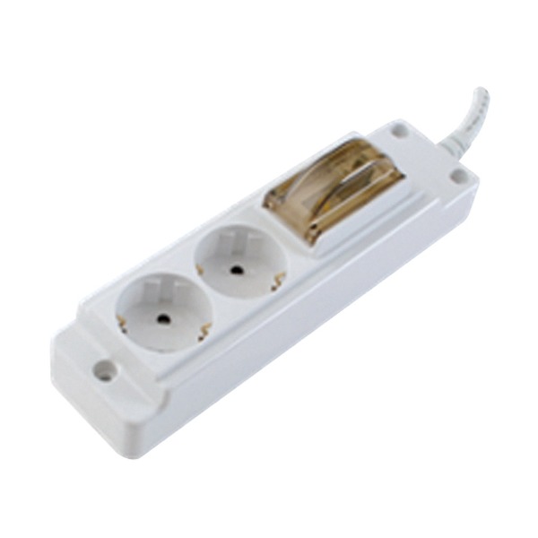 High Capacity Multi-Tap 2 sockets 1.5M (143-2358) for domestic air conditioner
