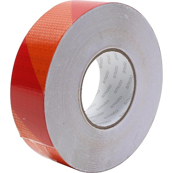 Light reflective sticker reflective tape safety vehicle danger yellow/red 25M (119-2928)