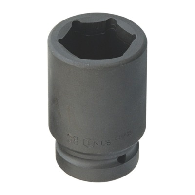 지니어스 1인치 육각 롱 임팩소켓 복스알 41mm (200-3472)