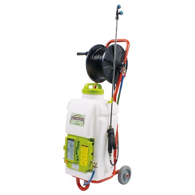 ワゴン型 ポータブル 電動充電 農薬噴霧器 散布機 20L（533-0508）