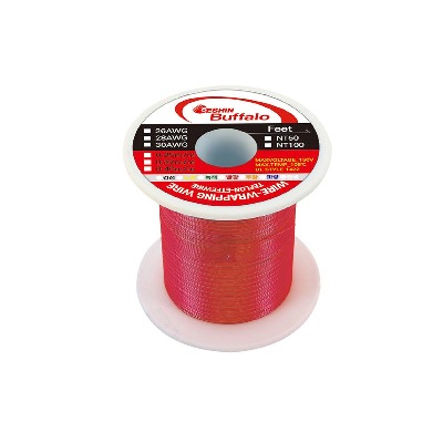Seshin Buffalo Wrapping Wire 0.32 mm × 100 m Red SB-28AWG (220-5812)