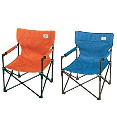 コベアロー スリムチェア 椅子 キャンプ椅子 Xフレーム 肘掛けパッド オートキャンプ ピクニック(137-9031)